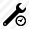 Spanner Clock Icon