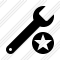 Spanner Star Icon