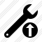 Spanner Upload Icon