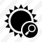 Sun Search Icon
