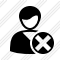 User 2 Cancel Icon