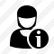 User Woman Information Icon