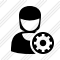 User Woman Settings Icon