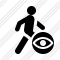 Walking View Icon