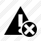 Warning Cancel Icon