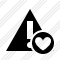 Warning Favorites Icon