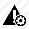 Warning Settings Icon