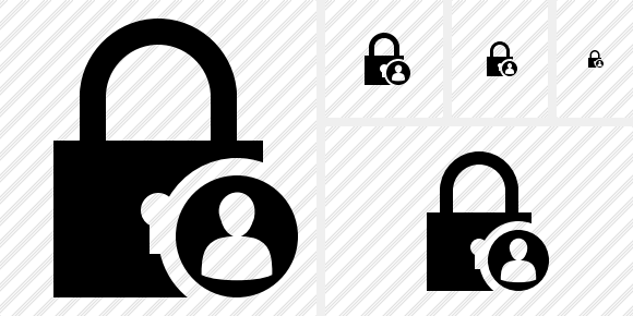 Lock User Icon Lock User Icon