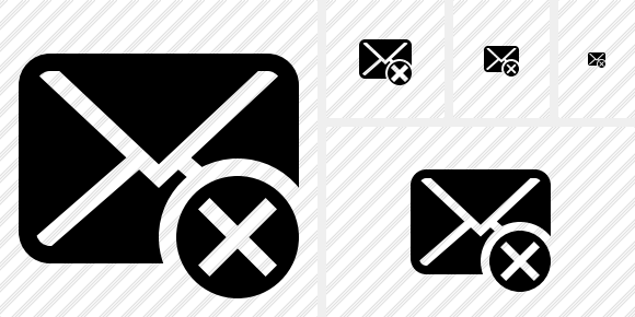 Mail Cancel Icon