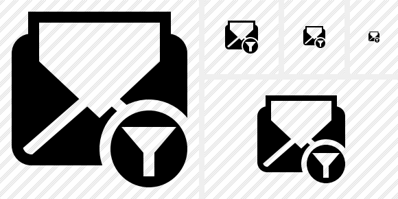 Mail Read Filter Symbol Mail Read Filter Symbol