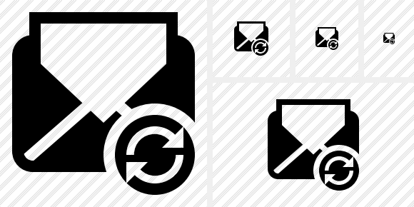 Mail Read Refresh Symbol Mail Read Refresh Symbol