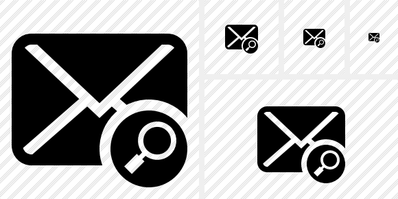 Mail Search Icon Mail Search Icon