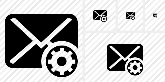 Mail Settings Icon Mail Settings Icon