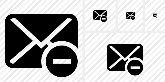 Mail Stop Icon Mail Stop Icon