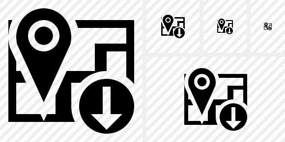 Map Location Download Icon Map Location Download Icon