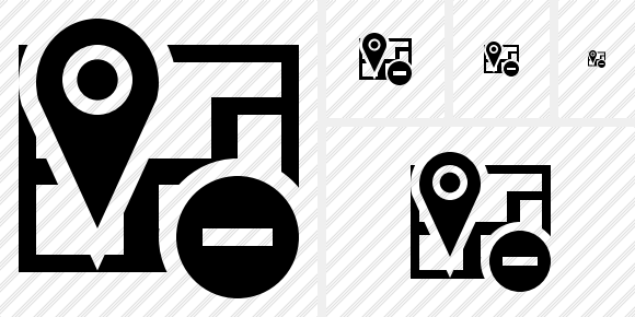 Map Location Stop Icon Map Location Stop Icon