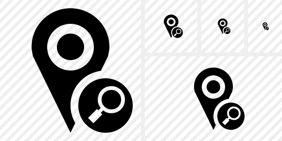 Map Pin Search Symbol Map Pin Search Symbol