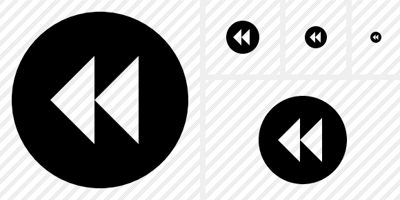 Media Fast Backward Symbol Media Fast Backward Symbol