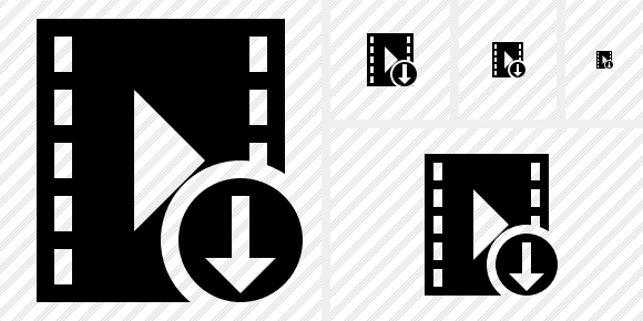 Movie Download Symbol