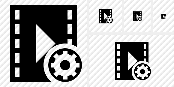 Icono Movie Settings Icono Movie Settings