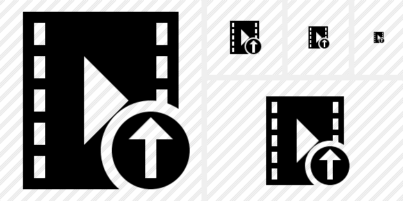 Movie Upload Symbol