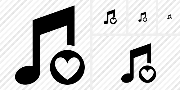 Music Favorites Icon Music Favorites Icon