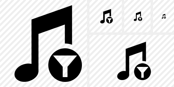 Music Filter Symbol