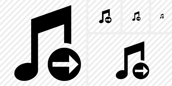 Music Next Symbol