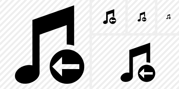Music Previous Symbol