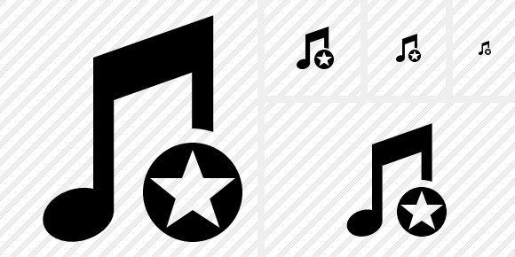 Music Star Icon Music Star Icon