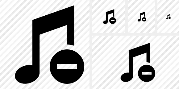 Music Stop Symbol