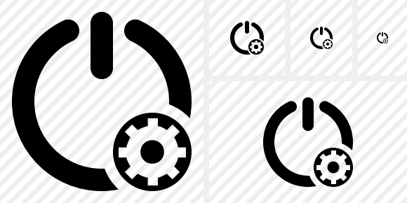 Off Settings Icon Off Settings Icon