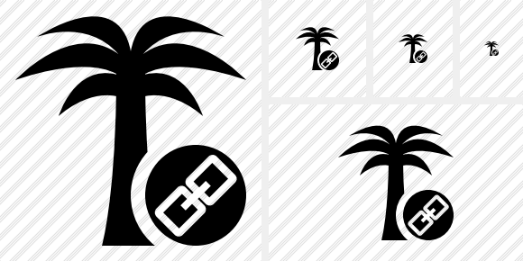 Palmtree Link Icon Palmtree Link Icon