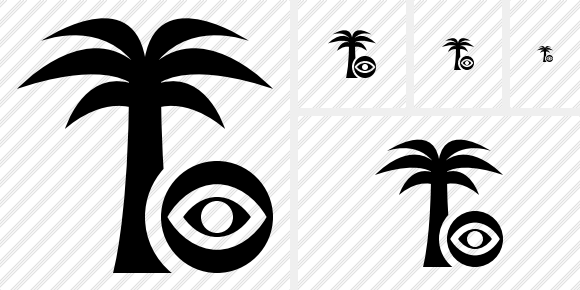 Palmtree View Icon Palmtree View Icon