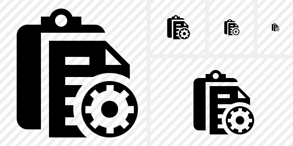 Paste Settings Symbol