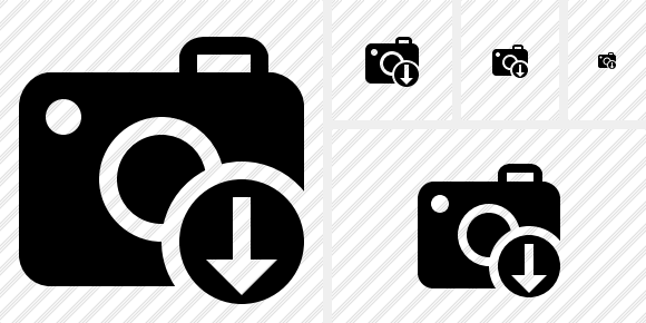 Photocamera Download Symbol