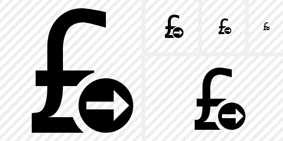Pound Next Icon Pound Next Icon
