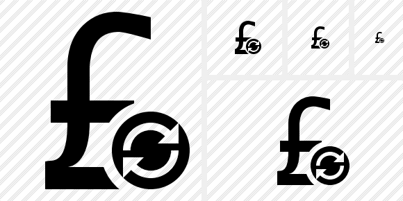 Pound Refresh Icon Pound Refresh Icon