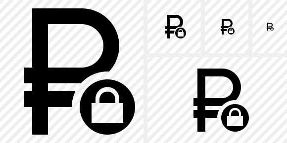 Иконка Рубль Заблокировать Иконка Рубль Заблокировать
