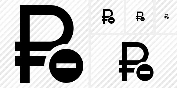Иконка Рубль Стоп Иконка Рубль Стоп