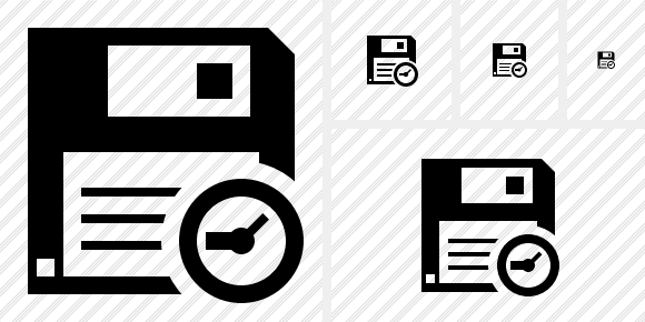Save Clock Icon Save Clock Icon