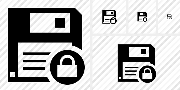Save Lock Icon Save Lock Icon