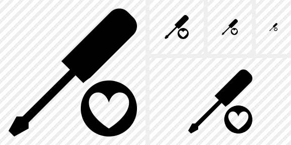 Screwdriver Favorites Icon Screwdriver Favorites Icon