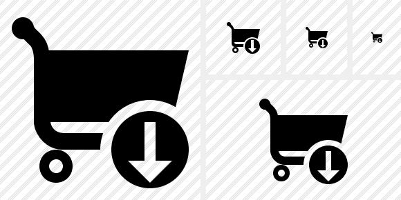 Shopping Download Symbol