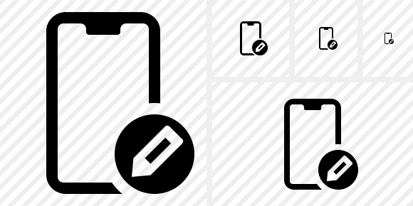 Smartphone 2 Edit Symbol Smartphone 2 Edit Symbol