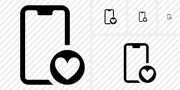 Smartphone 2 Favorites Symbol Smartphone 2 Favorites Symbol
