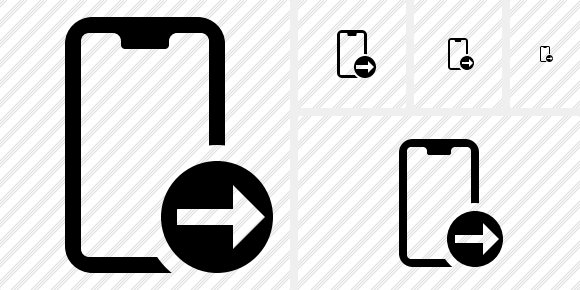 Smartphone 2 Next Symbol Smartphone 2 Next Symbol