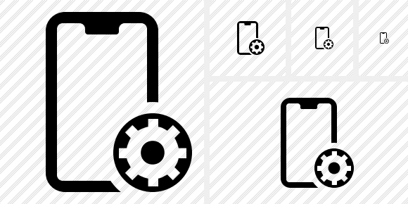 Icône Smartphone 2 Settings