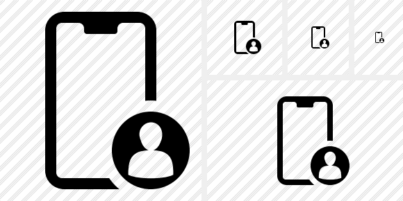 Smartphone 2 User Symbol Smartphone 2 User Symbol