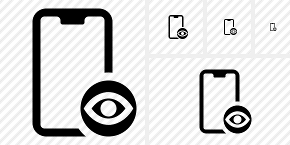 Smartphone 2 View Symbol Smartphone 2 View Symbol